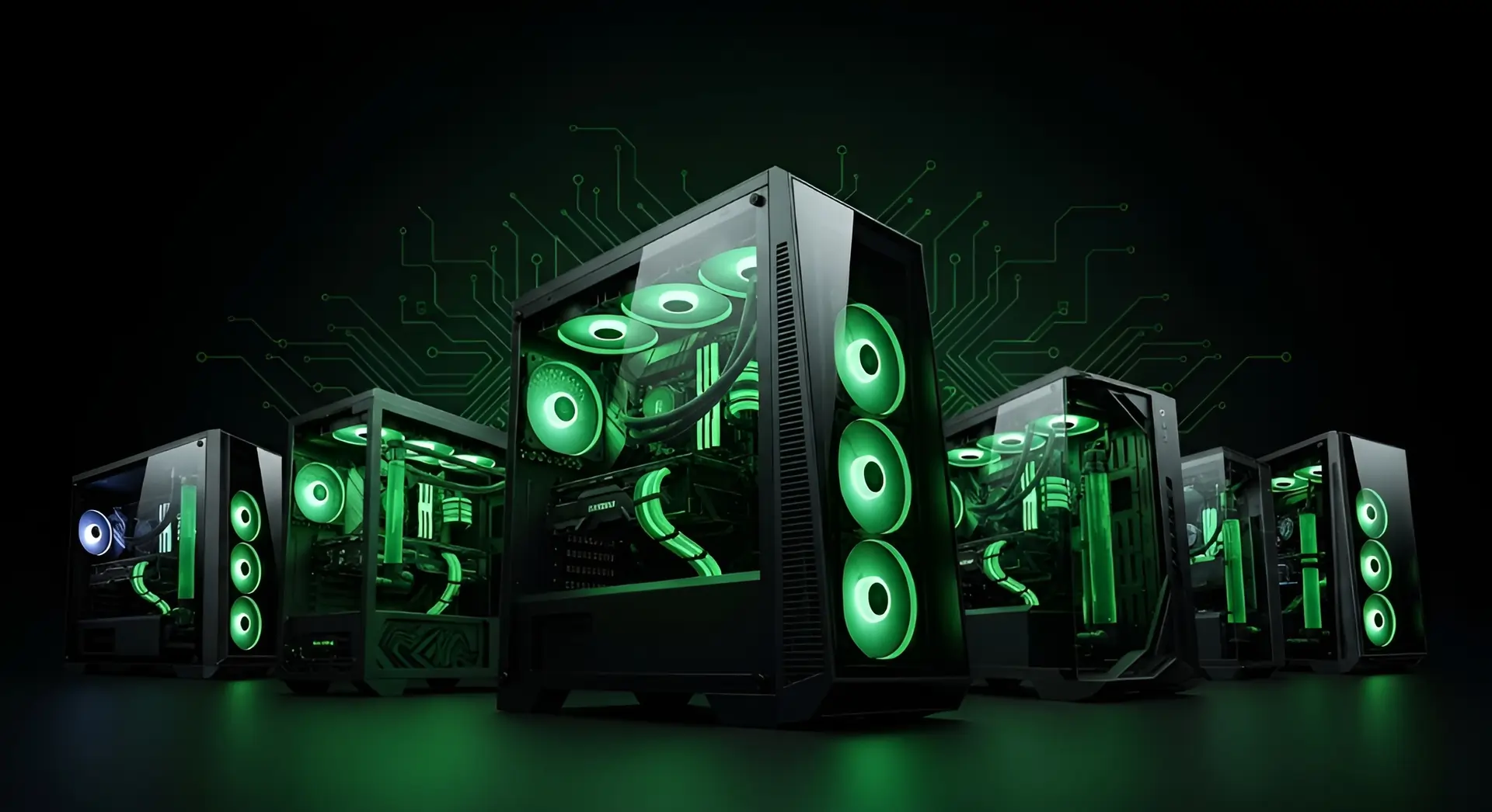 Many different Graphic Card Brands